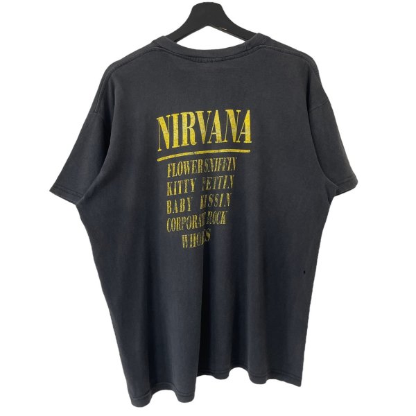 画像2: 90s NIRVANA SMILE TEE SHIRT (2)