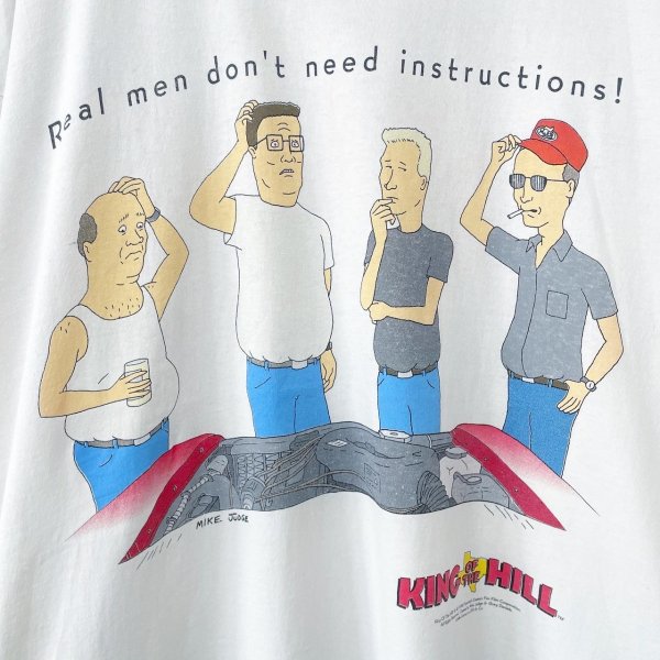 画像2: 90s USA製 KING OF THE HILL TEE SHIRT (2)