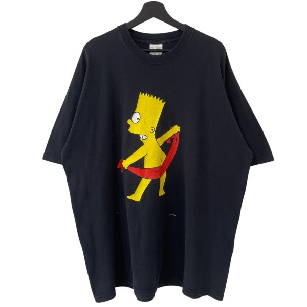 画像1: 90s THE SIMPSONS 裸 BART TEE SHIRT (1)