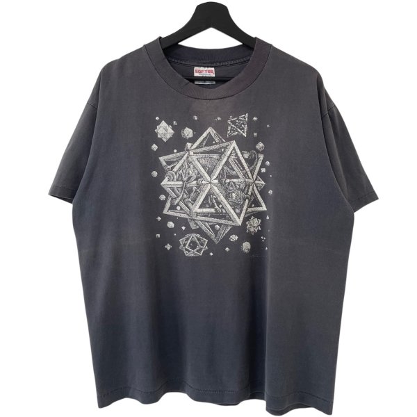 画像1: 90s USA製 MC ESCHER TEE SHIRT (1)
