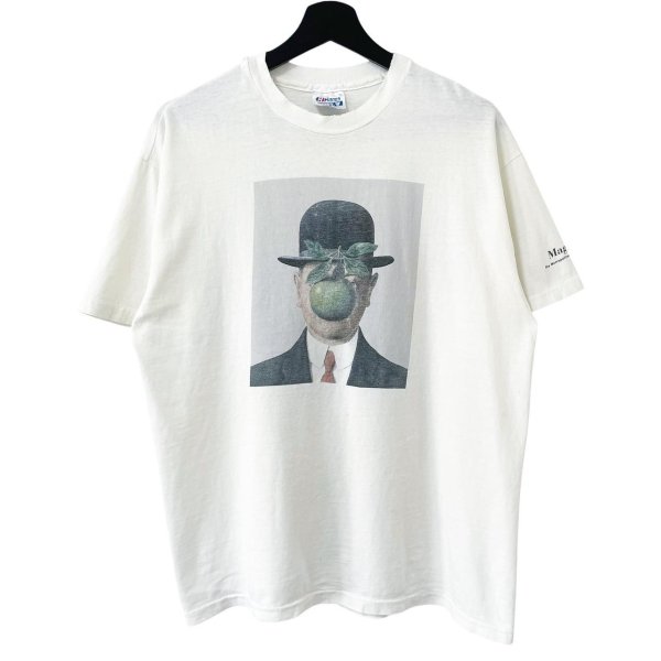 画像1: 90s USA製 RENE MAGRITTE THE SON OF MAN TEE SHIRT (1)