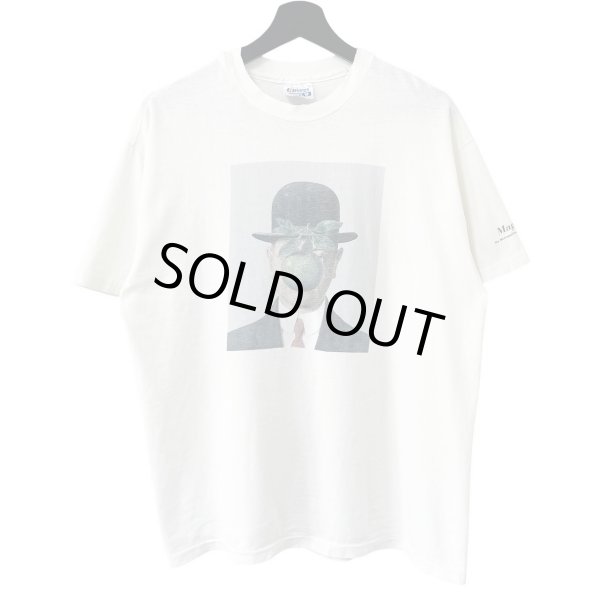画像1: 90s USA製 RENE MAGRITTE THE SON OF MAN TEE SHIRT (1)