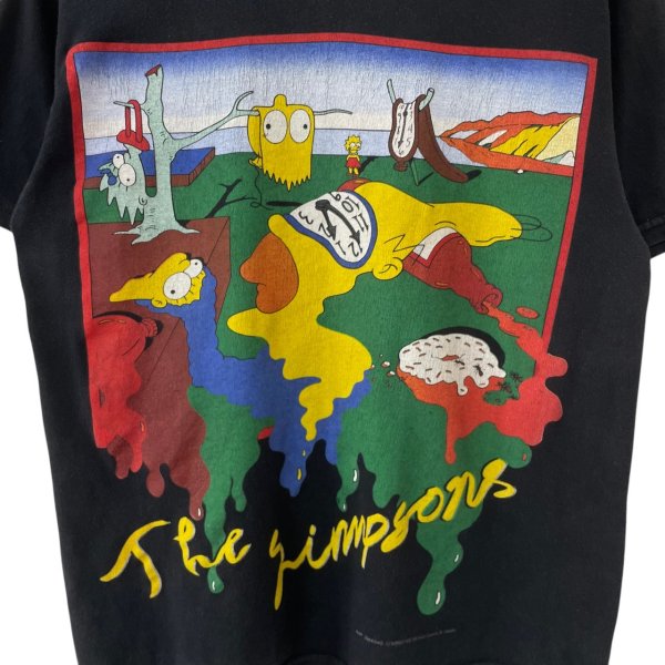 画像2: 90s THE SIMPSONS DALI PARODY TEE SHIRT (2)