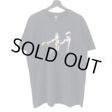 画像: 10s BANKSY PULP FICTION parody TEE SHIRT