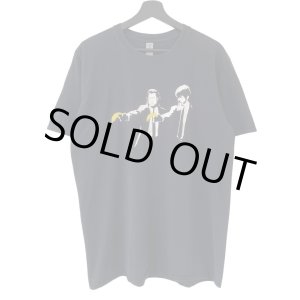画像: 10s BANKSY PULP FICTION parody TEE SHIRT