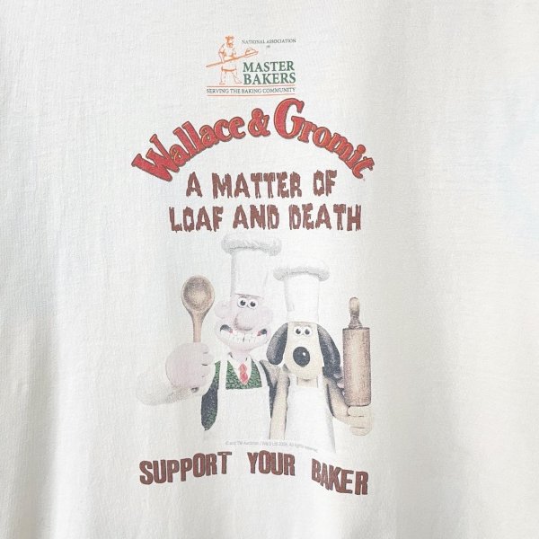 画像2: 2008s WALLECE & GROMIT TEE SHIRT (2)