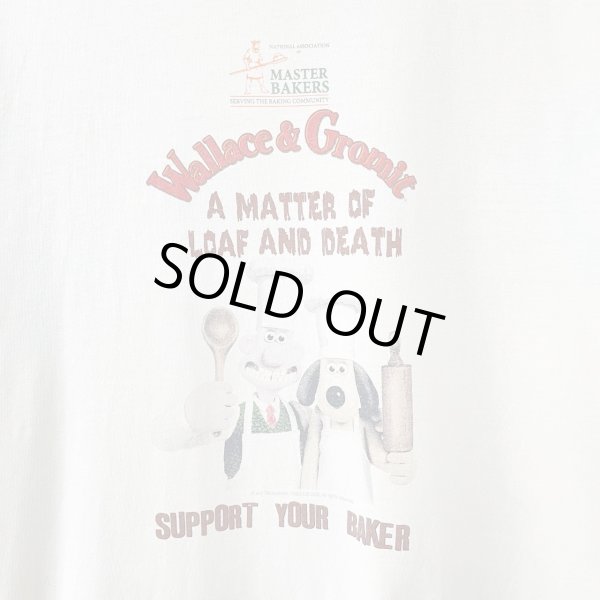 画像2: 2008s WALLACE & GROMIT TEE SHIRT (2)