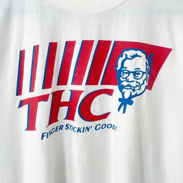 画像2: 90s THC KFC parody TEE SHIRT (2)
