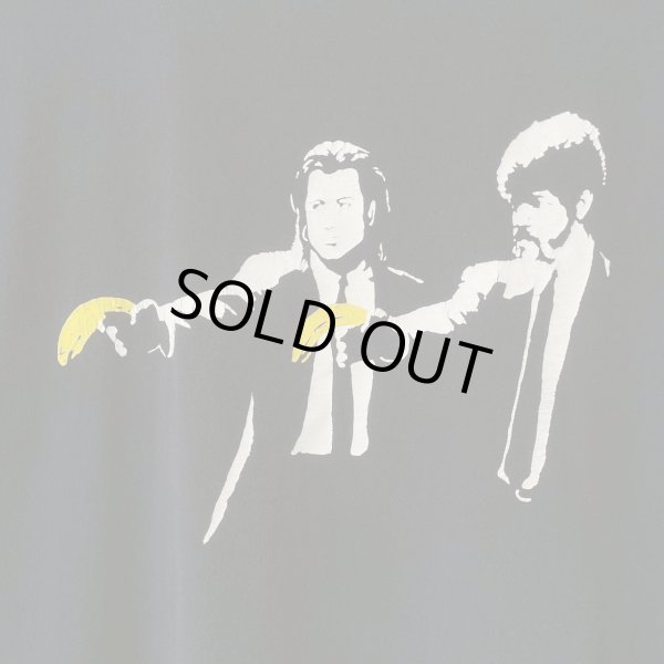 画像2: 10s BANKSY PULP FICTION parody TEE SHIRT (2)