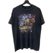 画像1: 80s USA製 HARLEY DAVIDSON 3D EMBLEM TEE SHIRT (1)