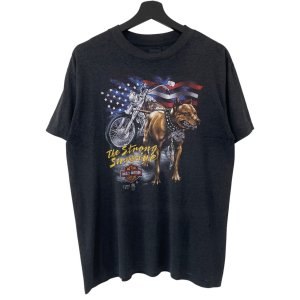 画像: 80s USA製 HARLEY DAVIDSON 3D EMBLEM TEE SHIRT