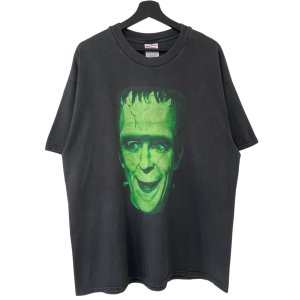 画像: 90s USA製 FRANKENSTEIN BIG FACE TEE SHIRT