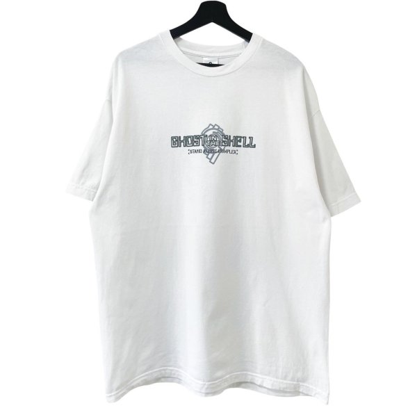 画像2: 00s GHORST IN THE SHELL 笑い男 TEE SHIRT (2)