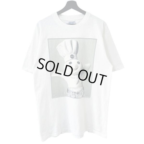 画像1: 90s USA製 DOUGHBOY Calvin Klein parody TEE SHIRT (1)