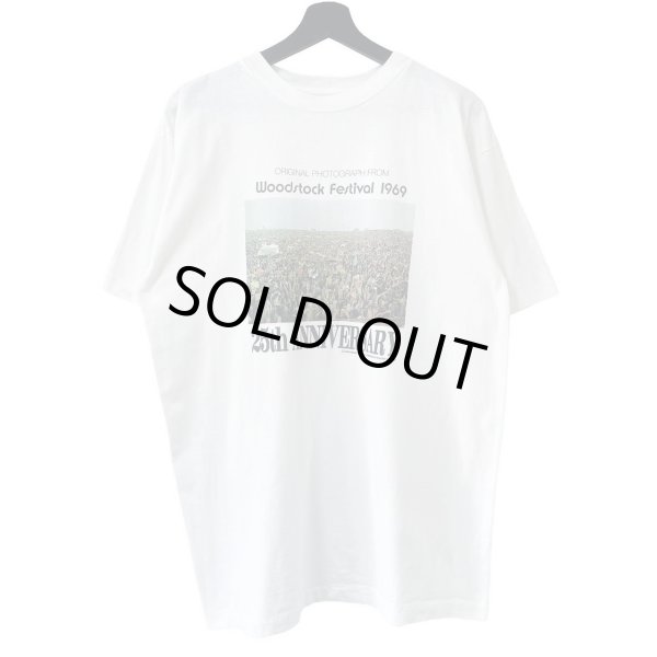 画像1: 90s WOODSTOCK FESTIVAL 25th anniversary PHOTO TEE SHIRT (1)