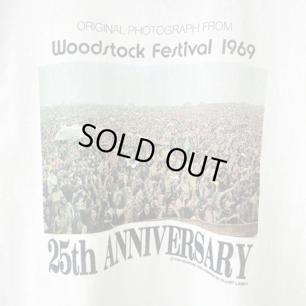 画像2: 90s WOODSTOCK FESTIVAL 25th anniversary PHOTO TEE SHIRT (2)