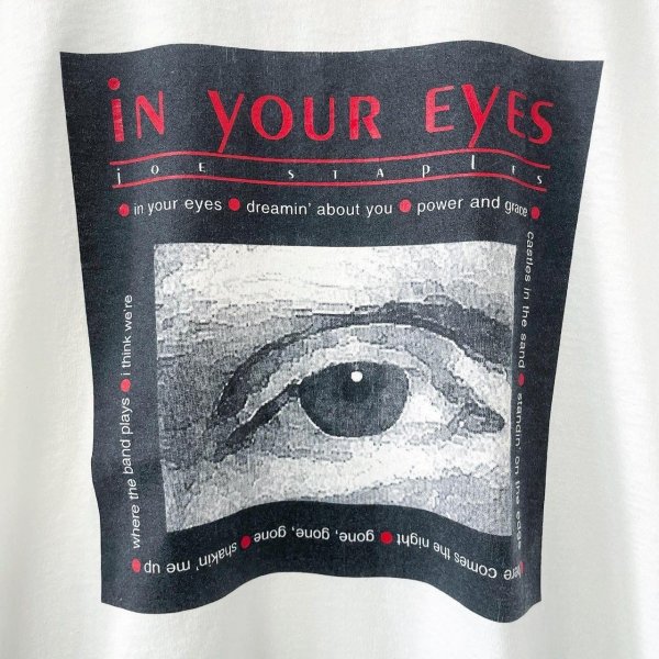 画像2: 90s カナダ製 IN YOUR EYES TEE SHIRT (2)