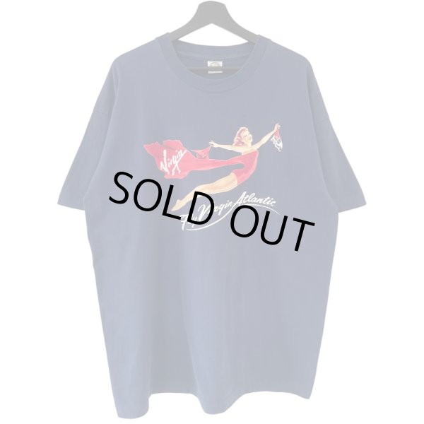 画像1: 90s USA製 VIRGIN AIRLINES TEE SHIRT (1)