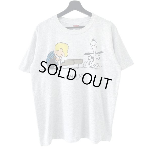 画像1:  90s USA製 SNOOPY "SCHROEDER" TEE SHIRT (1)