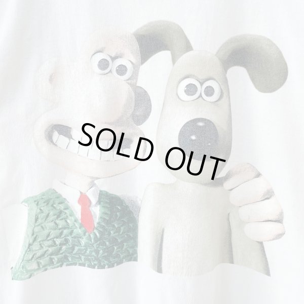 画像2: 90s USA製 Wallace & Gromit TEE SHIRT (2)