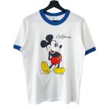 画像: 80s USA製 MICKEY MOUSE RINGER TEE SHIRT