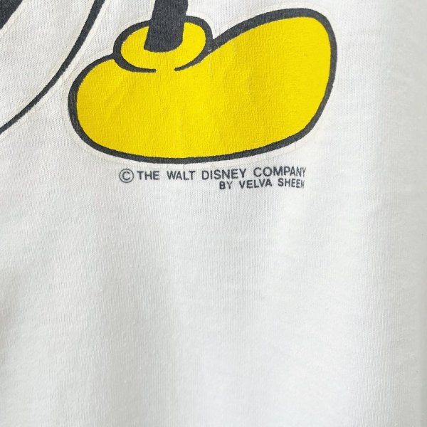 画像3: 80s USA製 MICKEY MOUSE RINGER TEE SHIRT (3)