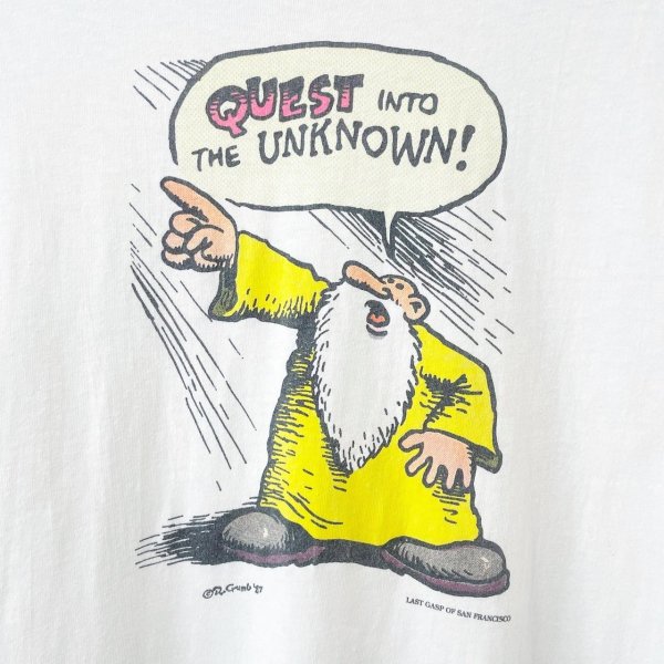 画像2: 90s USA製 ROBERT CRUMB TEE SHIRT (2)