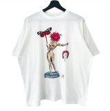 画像: 00s SALVADOR DALI WINE WOMEN and WORDS TEE SHIRT