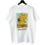 画像: 90s USA製 VINCENT VAN GOGH ひまわり TEE SHIRT