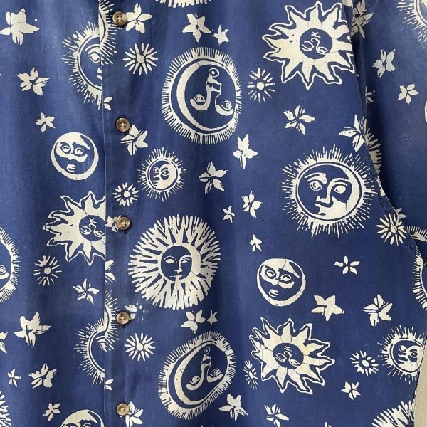 画像2: 90s USA製 LAND'S END S/S SHIRT (2)