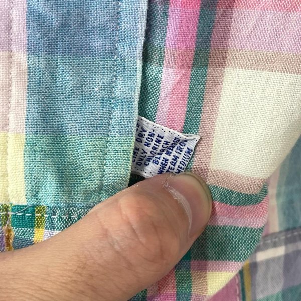 画像3: 90s RALPH LAUREN PATCH WORK S/S SHIRT (3)