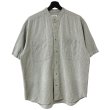 画像1: 90s インド製 BRITTANIA STANDCOLLAR S/S SHIRT (1)
