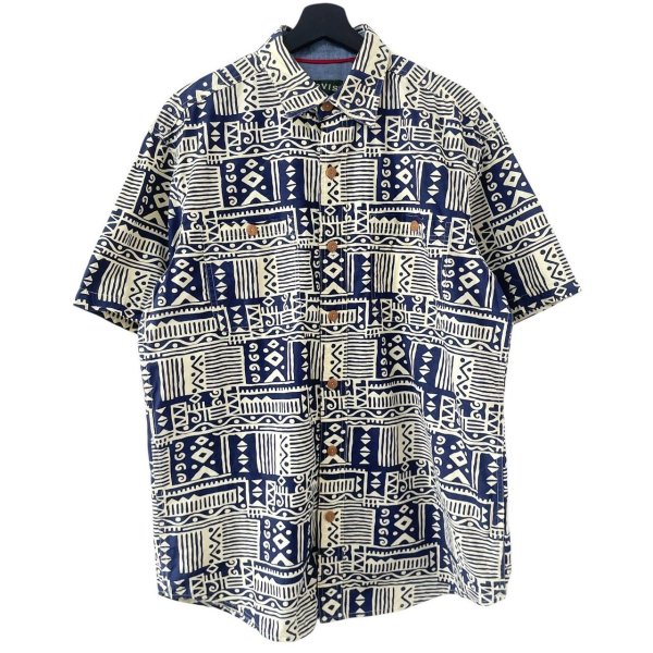 画像1: 00s インド製 ORVIS S/S SHIRT (1)