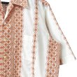 画像4: 〜80s LACE EMBROIDERY S/S SHIRT (4)