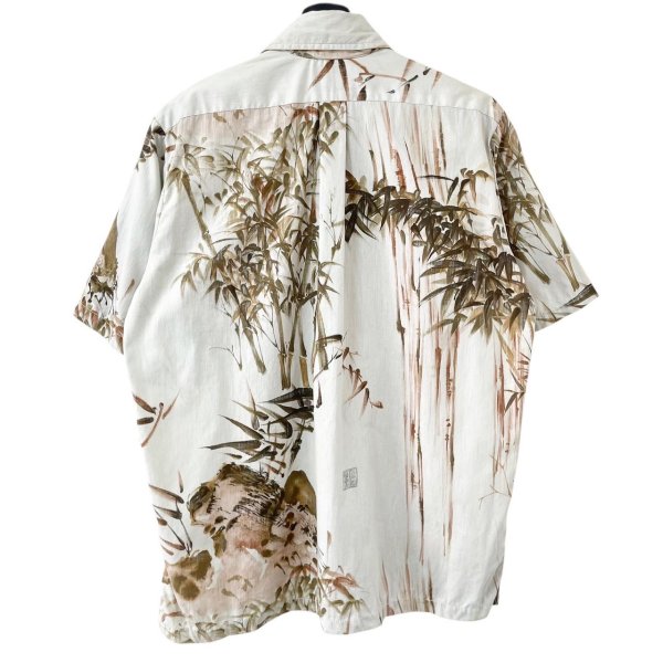 画像2: 70s SURFLINE HAWAII 和柄 S/S SHIRT (2)