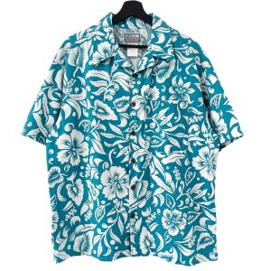 画像: 90s QUIK SILVER HAWAIIAN S/S SHIRT