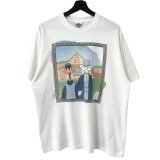 画像: 90s USA製 LOONEY TUNES AMERICAN GOTHIC PARODY TEE SHIRT