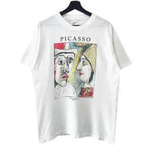 画像: 90s PICASSO PIERROT and HARLEQUIN TEE SHIRT