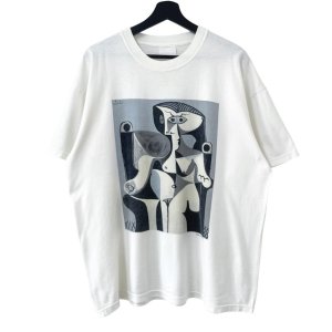 画像: 90s PICASSO SEATED WOMEN TEE SHIRT