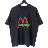 画像: 90s USA製 McDonald's PARODY "MCshit" TEE SHIRT