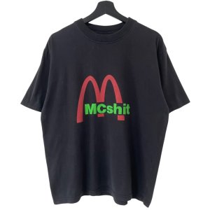 画像: 90s USA製 McDonald's PARODY "MCshit" TEE SHIRT