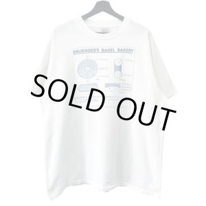 画像: 90s USA製 BRUEGGER'S BAGLE TEE SHIRT