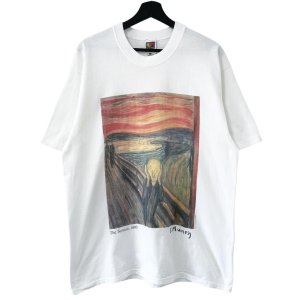 画像: 90s USA製 ムンクの叫び TEE SHIRT