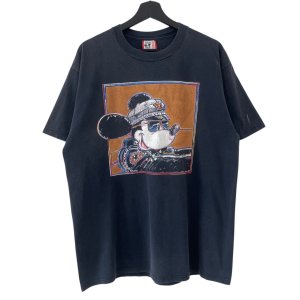 画像: 90s USA製 MICKEY MOUSE "HARLEY" TEE SHIRT