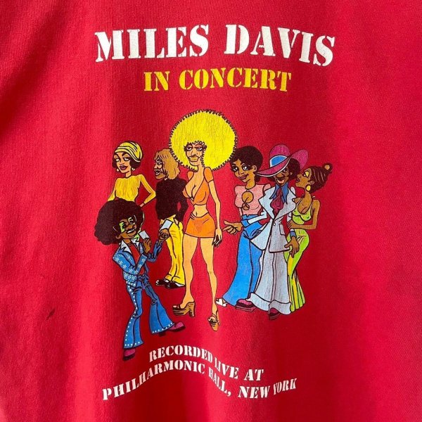 画像2: 00s MILES DAVIS IN CONCERT TEE SHIRT (2)