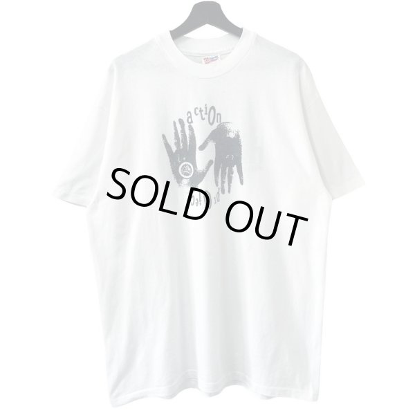 画像1: 90s USA製 ACTION PROJECT CONDOM PHOT TEE SHIRT (1)