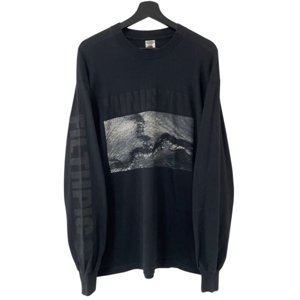 画像1: 90s MINISTRY L/S TEE SHIRT (1)