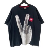 画像: 00s NIKE HAND SIGN TEE SHIRT