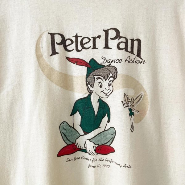 画像2: 90s USA製 PETER PAN TEE SHIRT (2)