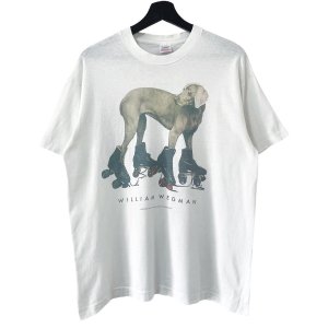 画像: 90s USA製 WILLIAM WEGMAN TEE SHIRT